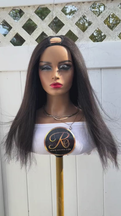 Yaki Straight U-Part Wig