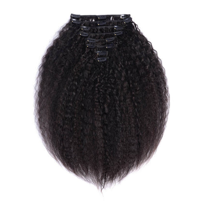 Clip Ins Kinky Straight Hair