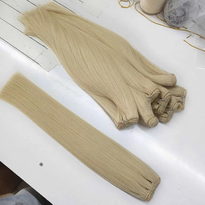 Straight Blonde Hair Bundles