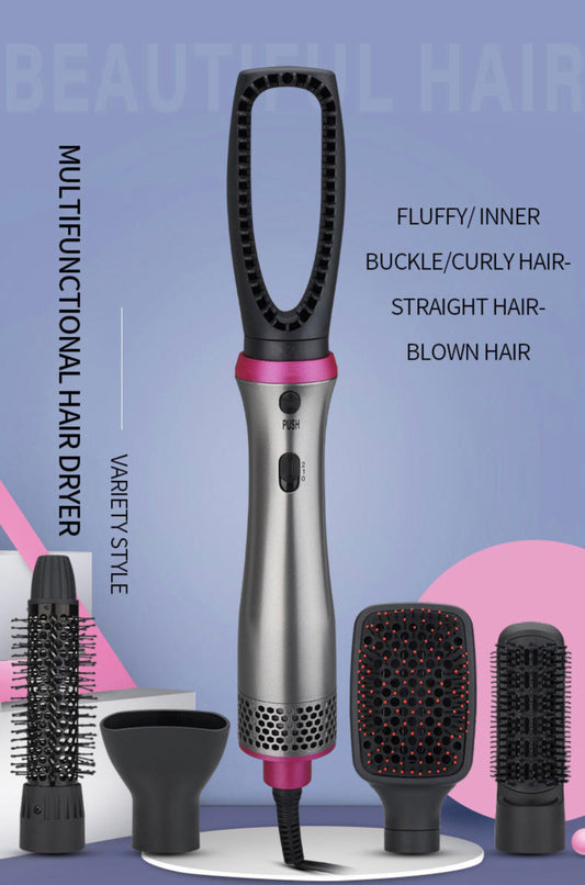 Hair brush detangler blow dryer