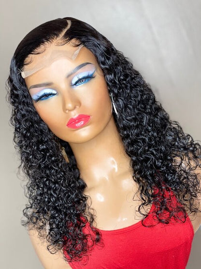 5x5 Closure Raw Vietnamese Romantic Curly Wig