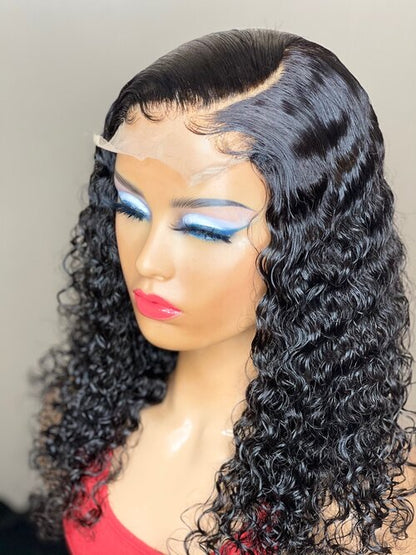 5x5 Closure Raw Vietnamese Romantic Curly Wig