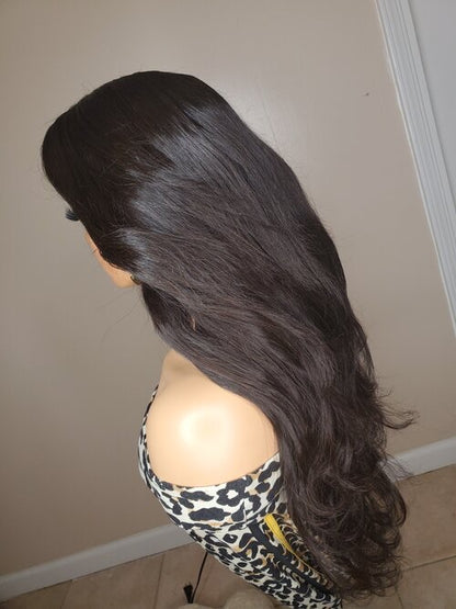 5X5 Closure Raw Vietnamese Straight Wig