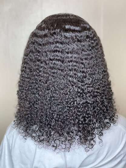 4x4 Closure Raw Kinky Curly Wig