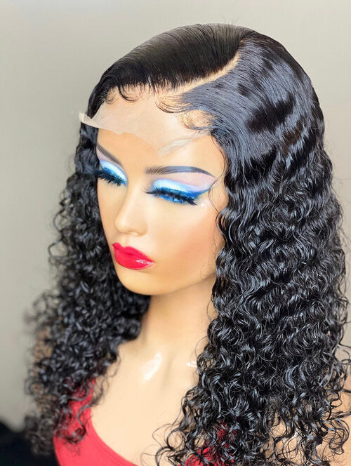 5x5 Closure Raw Vietnamese Romantic Curly Wig