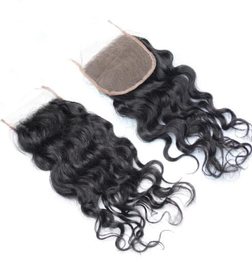 Raw Natural Wavy Closures and Frontals