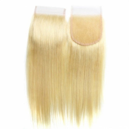 613 Blonde Straight Closures and Frontals