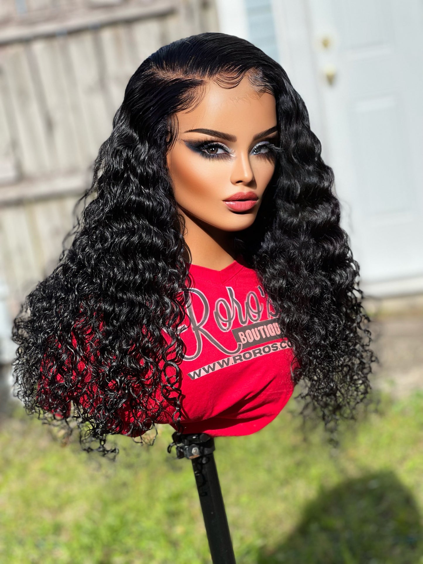 5x5 Closure HD Lace Deep Wave Wig