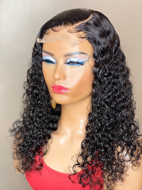 5x5 Closure Raw Vietnamese Romantic Curly Wig