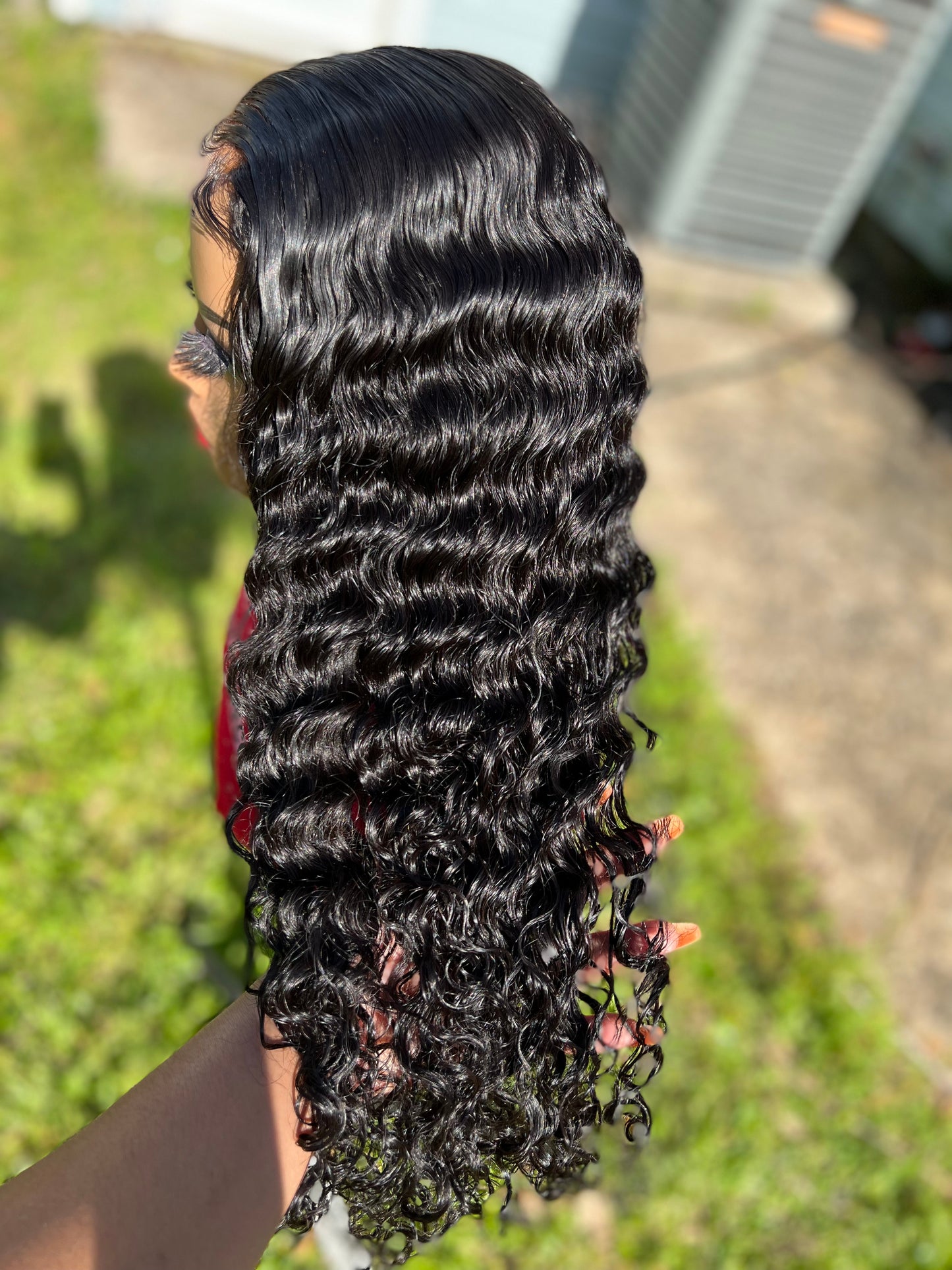 5x5 Closure HD Lace Deep Wave Wig