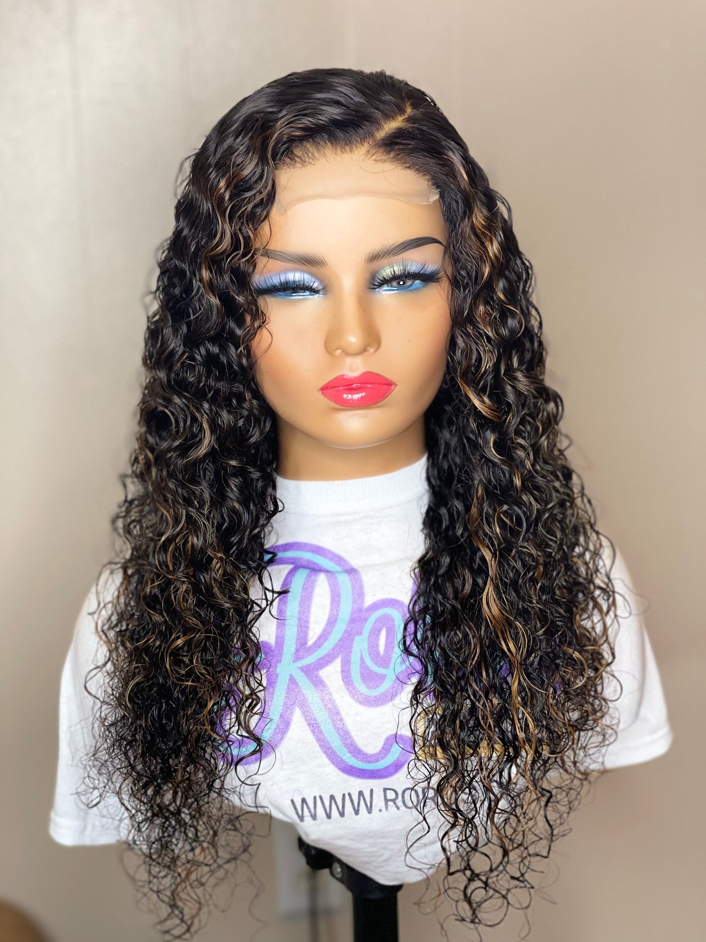 5x5 Closure Raw Vietnamese Exotic Curly Wig