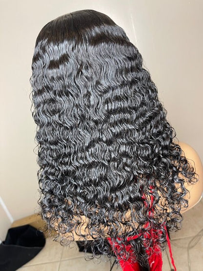 5x5 Closure Raw Vietnamese Romantic Curly Wig