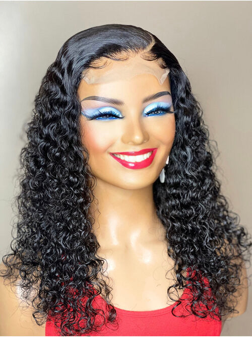 5x5 Closure Raw Vietnamese Romantic Curly Wig