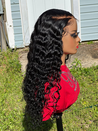 5x5 Closure HD Lace Deep Wave Wig