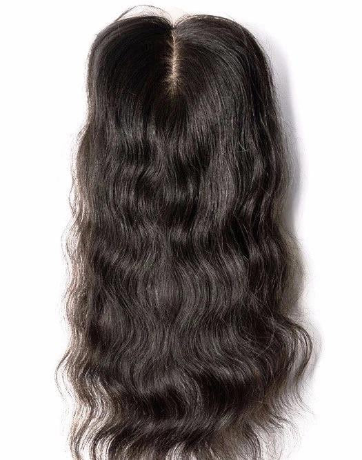 Raw Natural Wavy Closures and Frontals