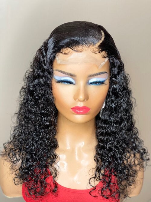 5x5 Closure Raw Vietnamese Romantic Curly Wig