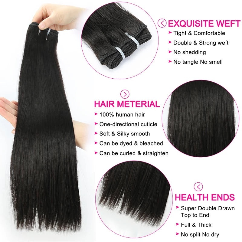 Raw Vietnamese Straight Hair