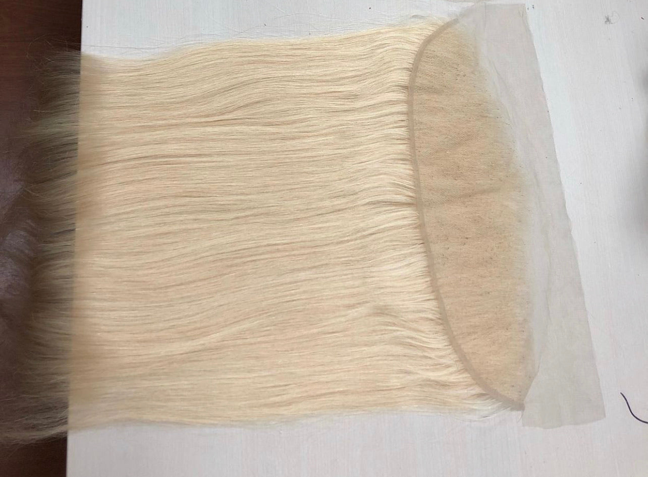 613 Blonde Straight Closures and Frontals