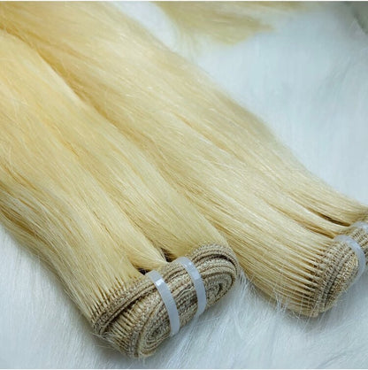 Straight Blonde Hair Bundles